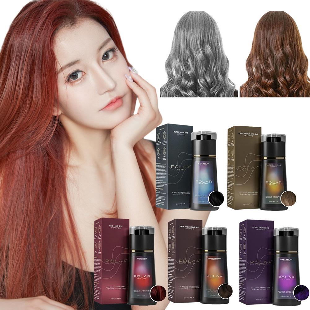 Hair Care Natural Ingredients - 200 мл. Шампунь-краска для волос, предназначенный