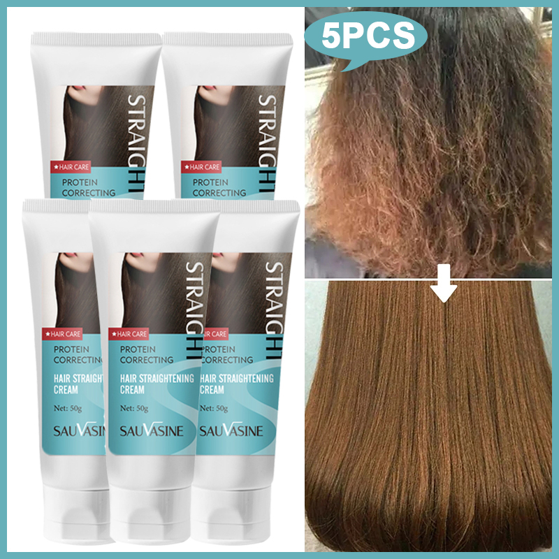 Hair Care Natural Ingredients - 5 шт., профессиональный кератиновый разглаживающий крем