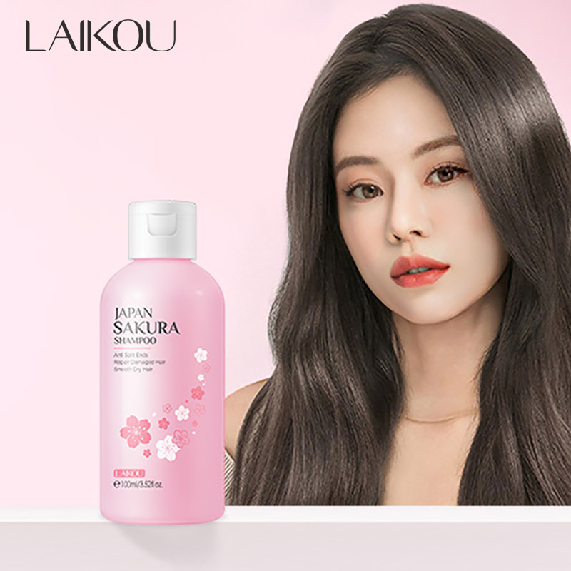 Hair Care Korean Products - LAIKOU Japan Sakura Шампунь для восстановления