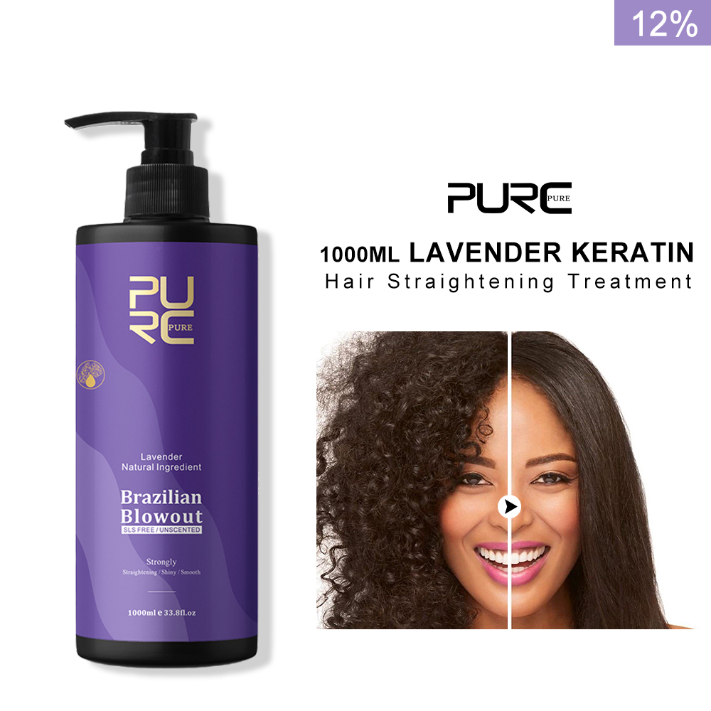 Hair Care Organic - PURC Лаванда 12% бразильский кератин, выпрямление