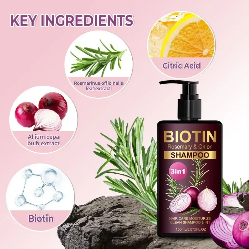 150 мл шампунь BIOTIN с розмар – обзор и цена Hair Care Natural Ingredients