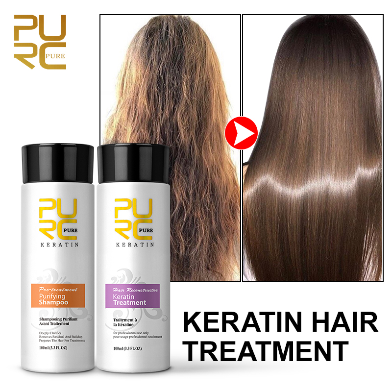 PURC Бразильский кератиновый у – обзор и цена Hair Care Organic