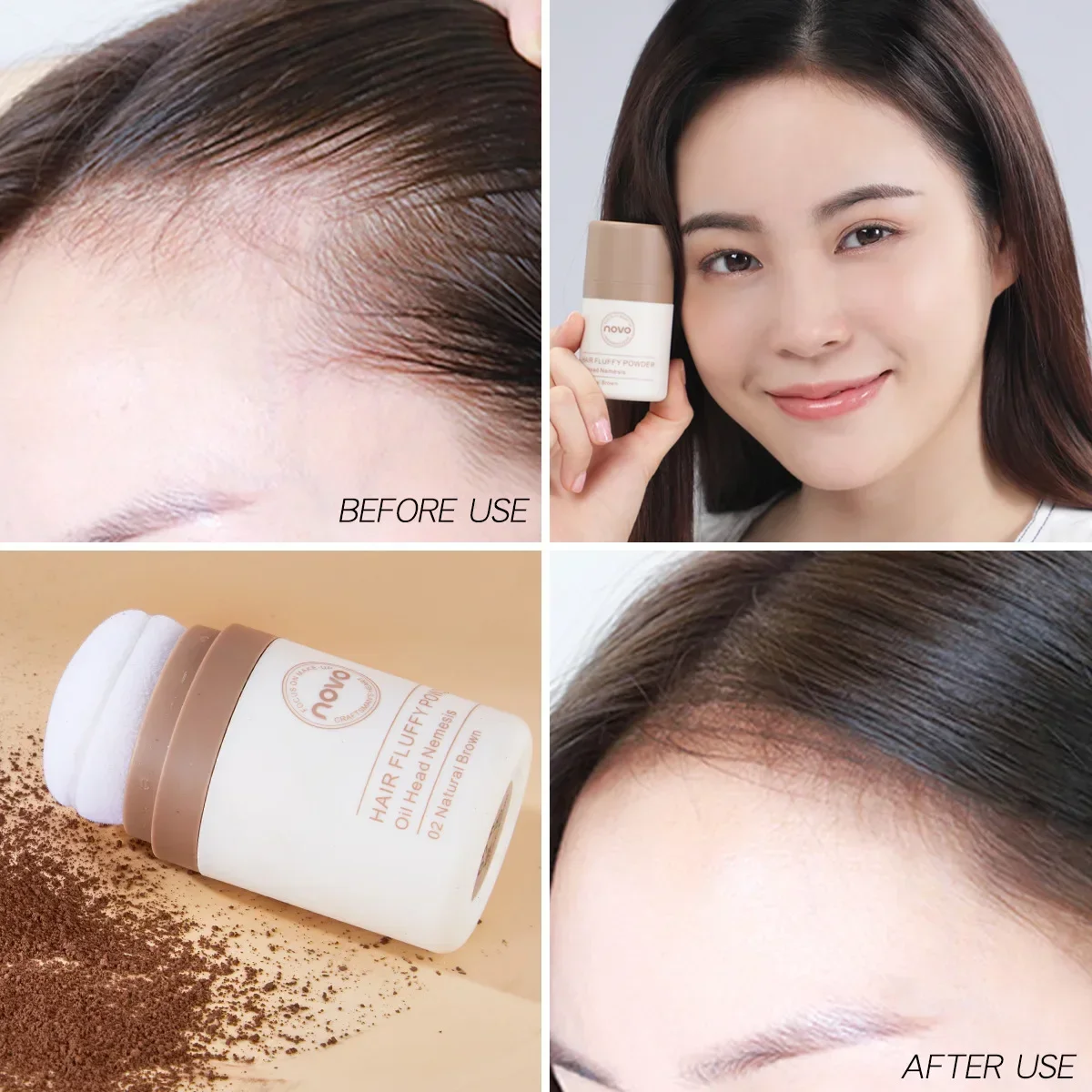 Пудра для волос Novo - Oil Con – обзор и цена Hair Care Products